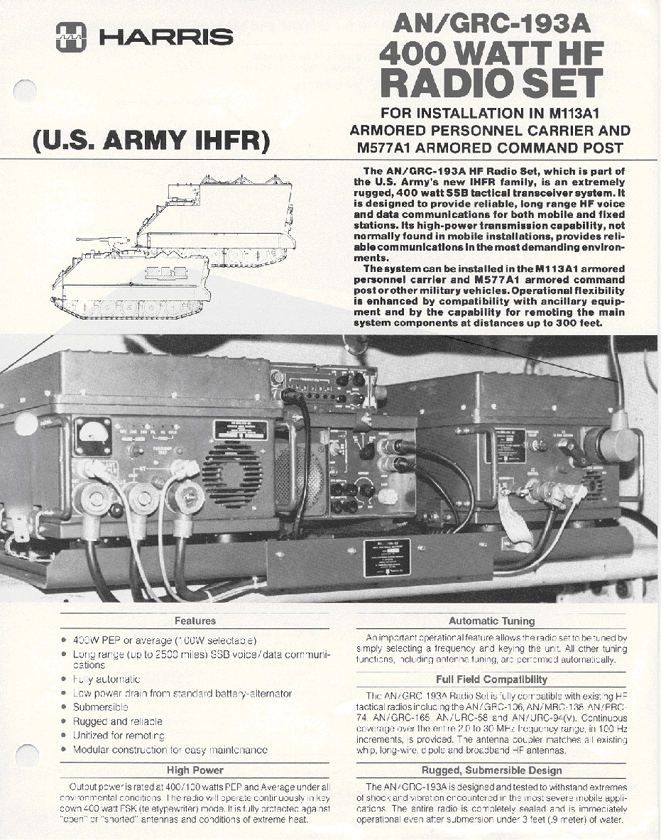 AN/GRC-193A 1/2